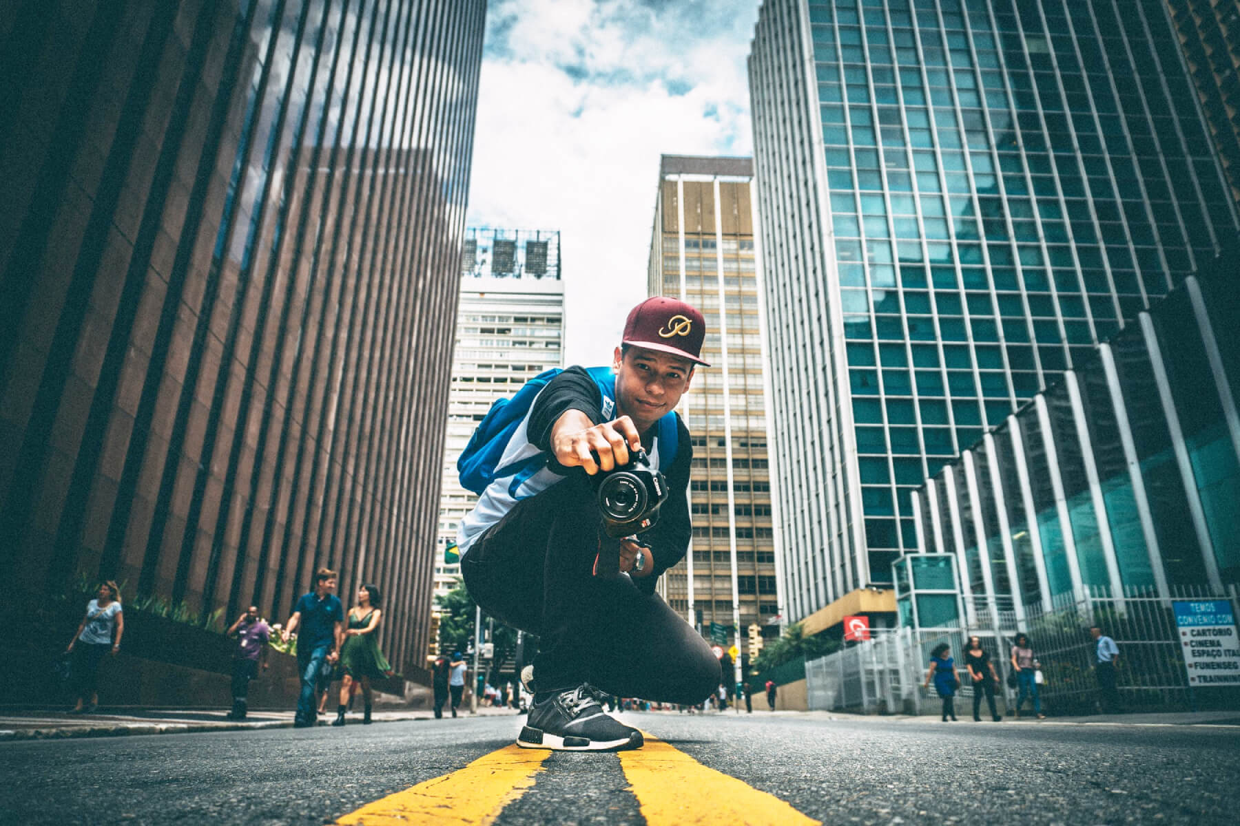 a man on a skateboard