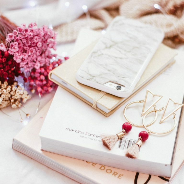 a group of objects on a table